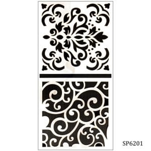 6by6 inch stencil (Set of 2) - SP6201