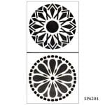 6by6 inch stencil (Set of 2) - SP6204