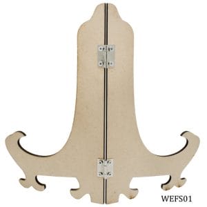 Foldable Wooden Easel / decoupage stand (WEFS01)