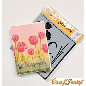 CrafTreat-Stencil-Layered-Tulip-CTS428-1