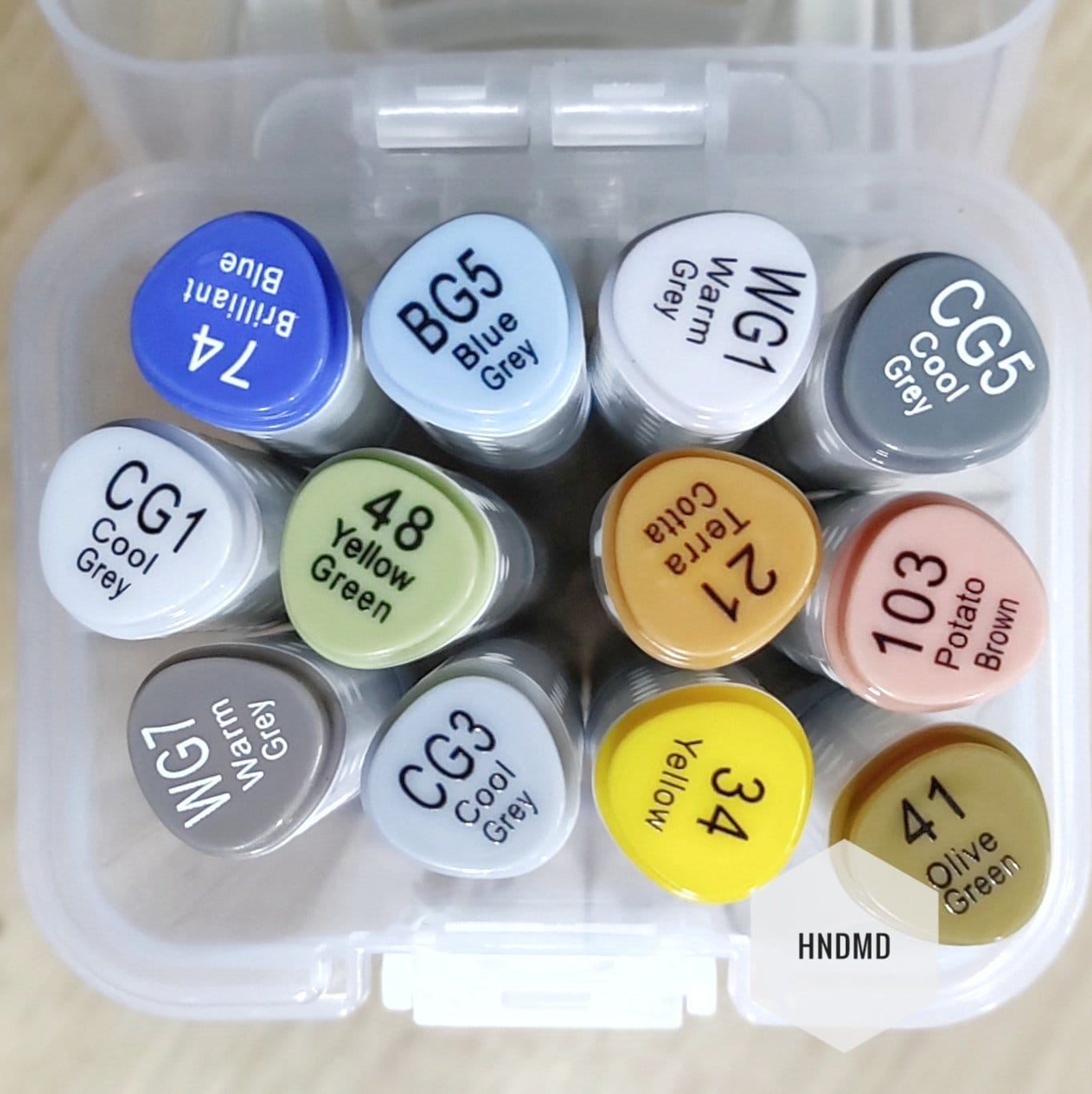 Alcohol Markers Set of 12 - Set 2