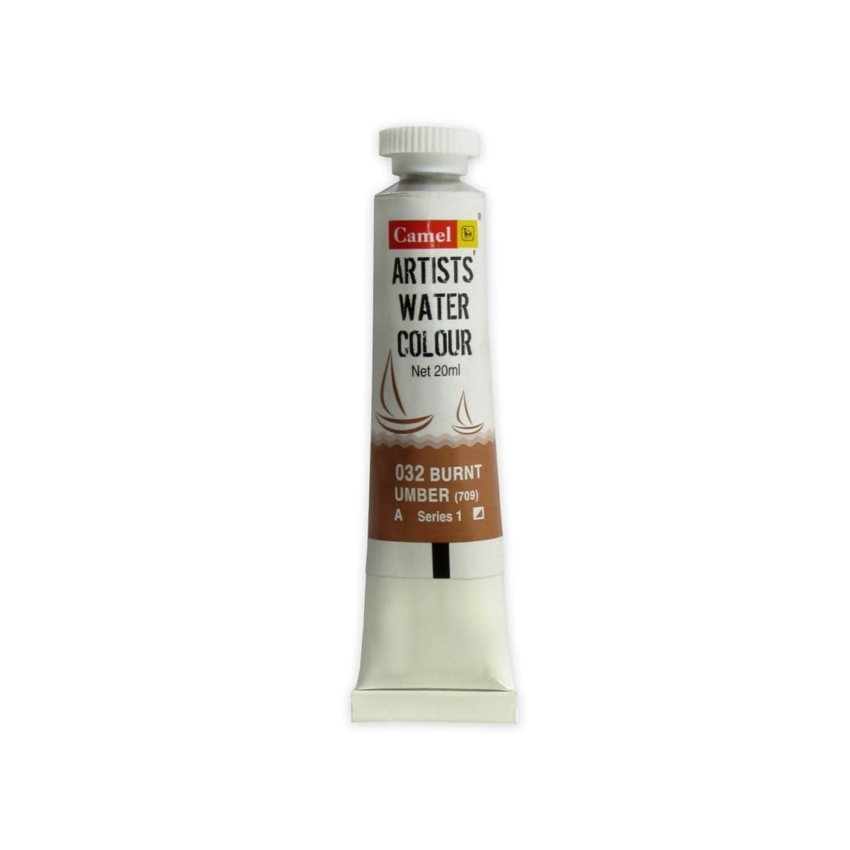 Camel Artist Watercolour Tubes (20 ml) - Series 1 - Burnt Umber (032)
