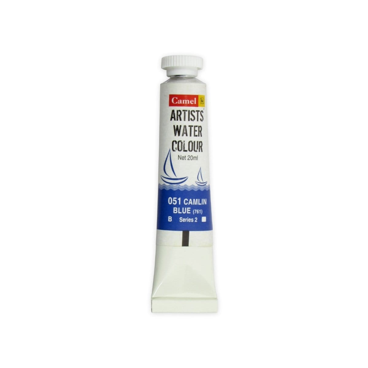 Camel Artist Watercolour Tubes (20 ml) - Series 2 - Camlin Blue (051) Camel Camlin Artists Watercolor Tube 20ml Camlin Blue Camel Artist Watercolour Tubes (20 ml) - Series 2 - Camlin Blue (051)