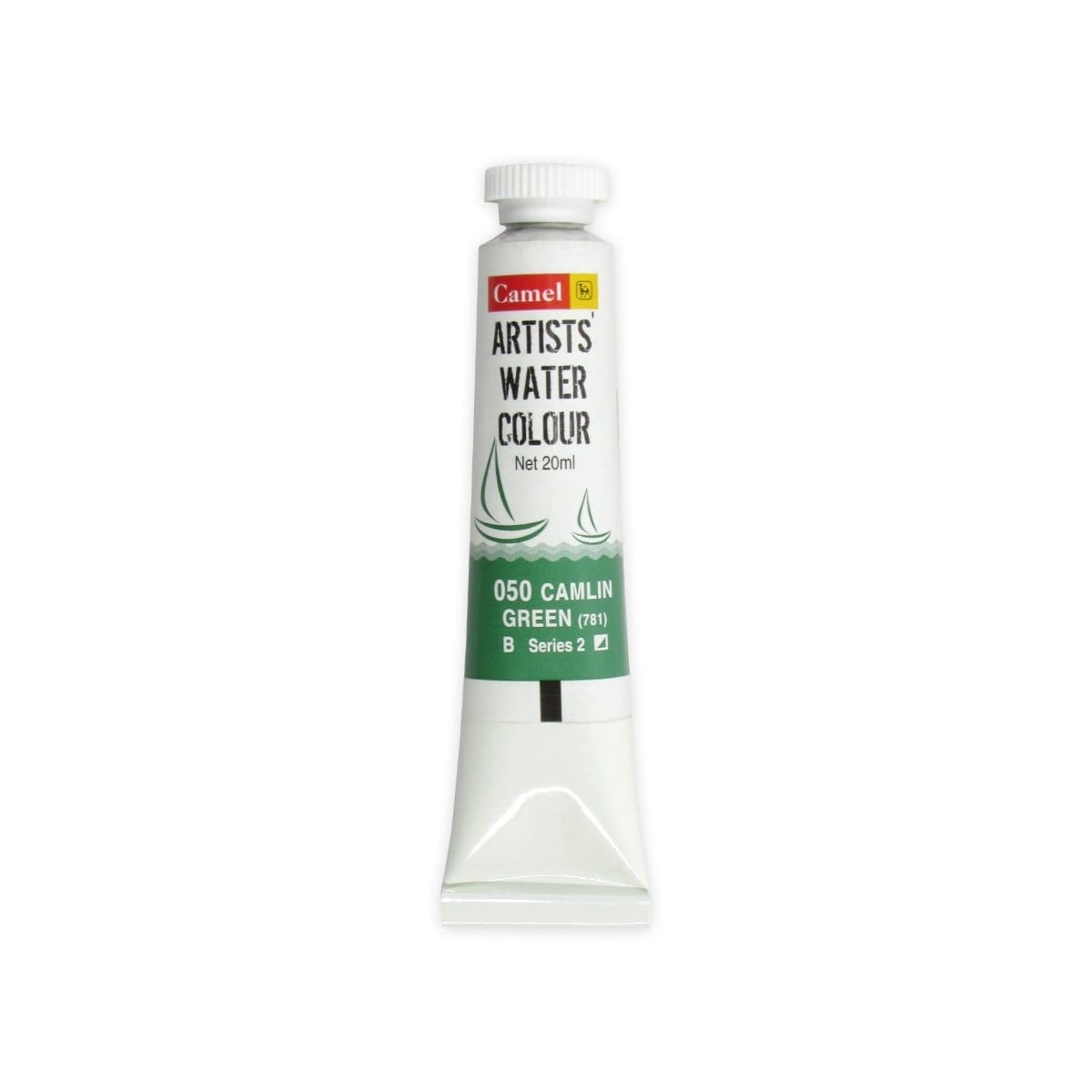 Camel Artist Watercolour Tubes (20 ml) - Series 2 - Camlin Green (050) Camel Camlin Artists Watercolor Tube 20ml Camlin Green Camel Artist Watercolour Tubes (20 ml) - Series 2 - Camlin Green (050)