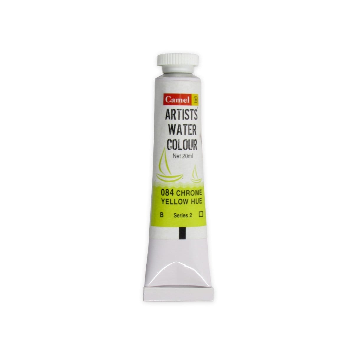 Camel Artist Watercolour Tubes (20 ml) - Series 2 - Chrome Yellow Hue (084) Camel Camlin Artists Watercolor Tube 20ml Chrome Yellow hue Camel Artist Watercolour Tubes (20 ml) - Series 2 - Chrome Yellow Hue (084)