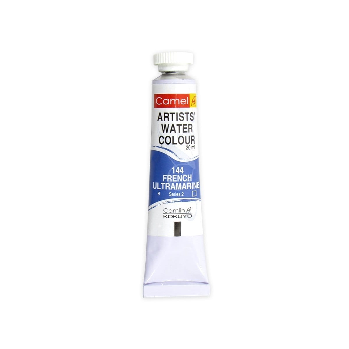 Camel Artist Watercolour Tubes (20 ml) - Series 2 - French Ultramarine (144) Camel Camlin Artists Watercolor Tube 20ml French Ultramarine Camel Artist Watercolour Tubes (20 ml) - Series 2 - French Ultramarine (144)