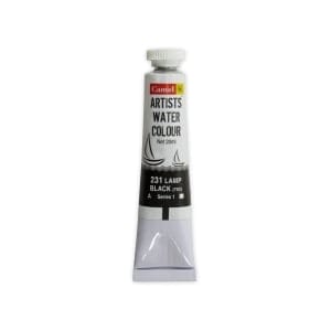 Camel Artist Watercolour Tubes (20 ml) - Series 1 - Lamp Black (231)