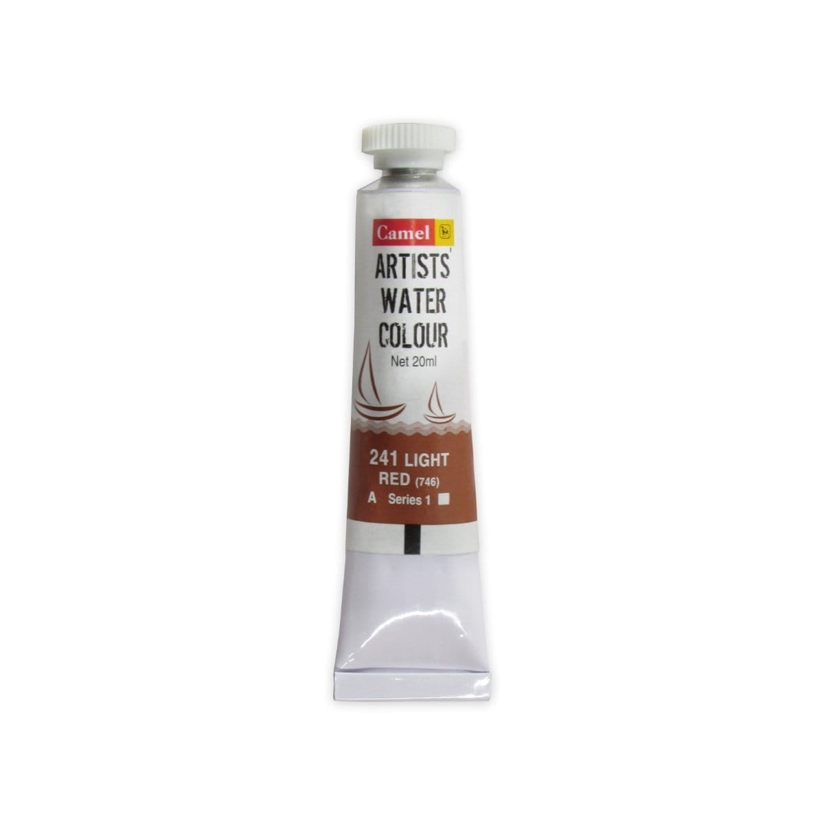 Camel Artist Watercolour Tubes (20 ml) - Series 1 - Light Red (241) Camel Camlin Artists Watercolor Tube 20ml Light Red Camel Artist Watercolour Tubes (20 ml) - Series 1 - Light Red (241)