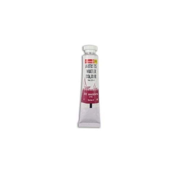 Camel Artist Watercolour Tubes (20 ml) - Series 2 - Magenta (251) Camel Camlin Artists Watercolor Tube 20ml Magenta Camel Artist Watercolour Tubes (20 ml) - Series 2 - Magenta (251)