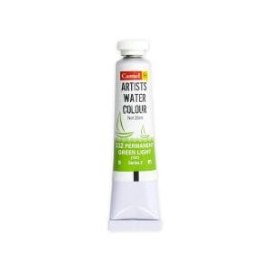 Camel Artist Watercolour Tubes (20 ml) - Series 2 - Permanent Green Light (332)