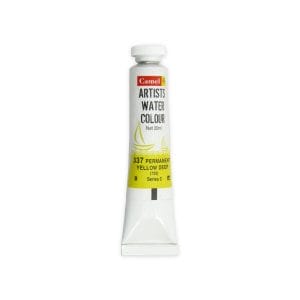 Camel Artist Watercolour Tubes (20 ml) - Series 2 - Permanent Yellow Deep (337)
