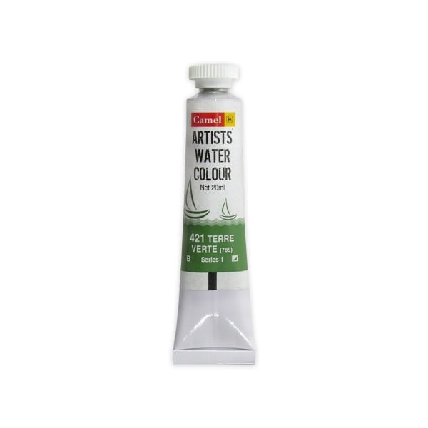 Camel Artist Watercolour Tubes (20 ml) - Series 1 - Terre Verte (421)