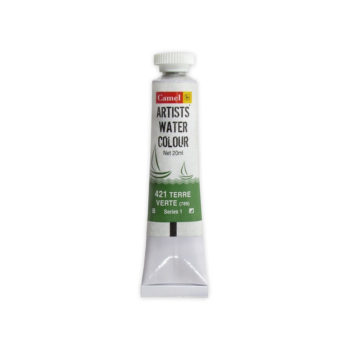 Camel Artist Watercolour Tubes (20 ml) - Series 1 - Terre Verte (421) Camel Camlin Artists Watercolor Tube 20ml Terre Verte Camel Artist Watercolour Tubes (20 ml) - Series 1 - Terre Verte (421)