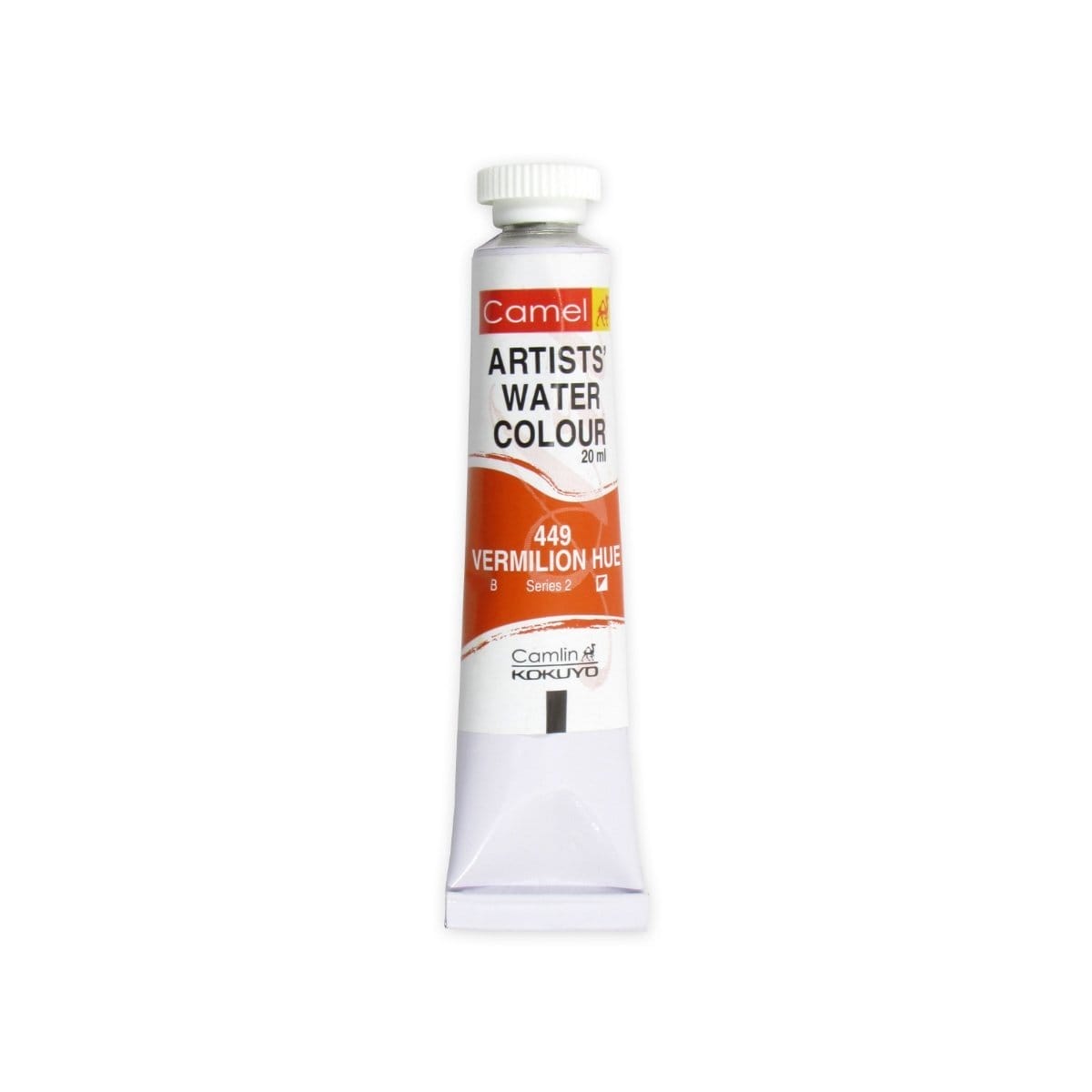 Camel Artist Watercolour Tubes (20 ml) - Series 2 - Vermilion Hue (449)