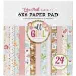 Echo Park paper pad - All Girl (6by6 inch)