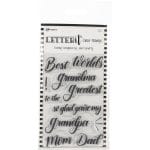 Ranger Letter IT Stamps - Family