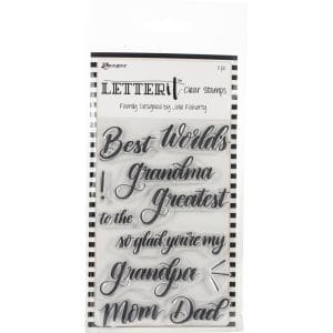 Ranger Letter IT Stamps - Family