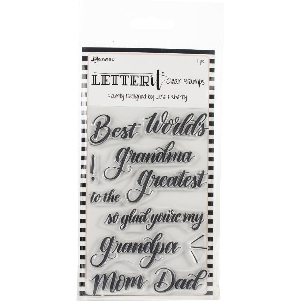 Ranger Letter IT Stamps - Family Ranger letter it Stamp family LEC65784 Ranger Letter IT Stamps - Family
