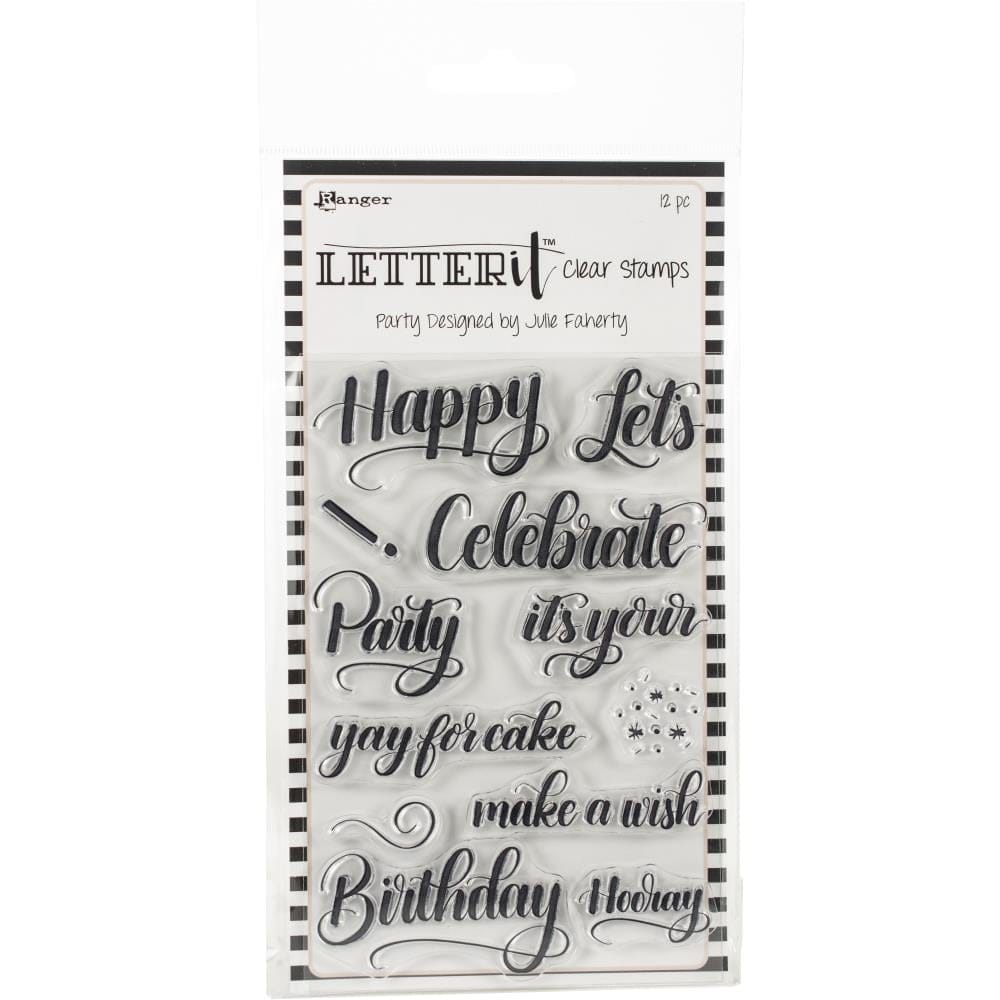 Ranger Letter IT Stamps - Party Ranger letter it Stamp party LEC65807 Ranger Letter IT Stamps - Party