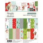 Simple Stories Double-Sided Paper Pad - Simple VIntage North Pole (6"X8" 24/Pkg)