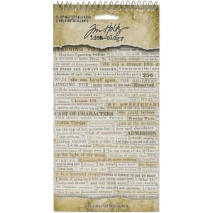 Tim Holtz Idea-Ology Sticker Book 4.5"X8.75" 622/Pkg - Clippings