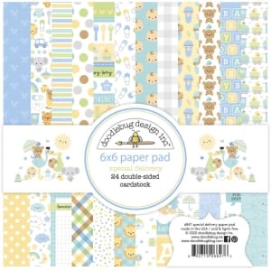 Doodlebug Double-Sided Paper Pad 6"X6" 24/Pkg Special Delivery