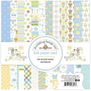 Doodlebug Double-Sided Paper Pad 6"X6" 24/Pkg Special Delivery