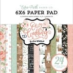 Echo Park Double-Sided Paper Pad 6"X6" 24/Pkg - Our Wedding
