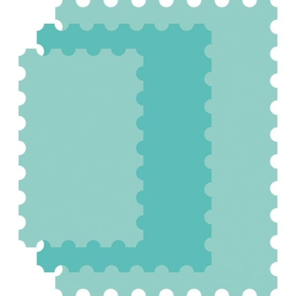 Kaisercraft Decorative Die - Nesting Postage Stamp