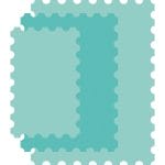 Kaisercraft Decorative Die - Nesting Postage Stamp