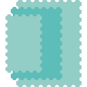 Kaisercraft Decorative Die - Nesting Postage Stamp