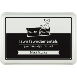Lawn Fawn Dye Ink Pad - Black Licorice