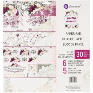 Prima - Pretty Mosaic - 12x12 Paperpack