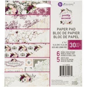 Prima - Pretty Mosaic - 6x6 Paperpack