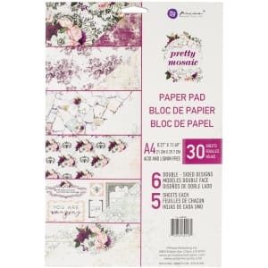 Prima - Pretty Mosaic - A4 Paperpack 30/pkg