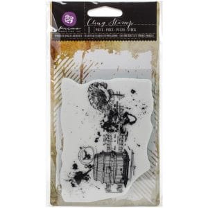 Prima Cling Stamp 3.5"X5" - Romanticism