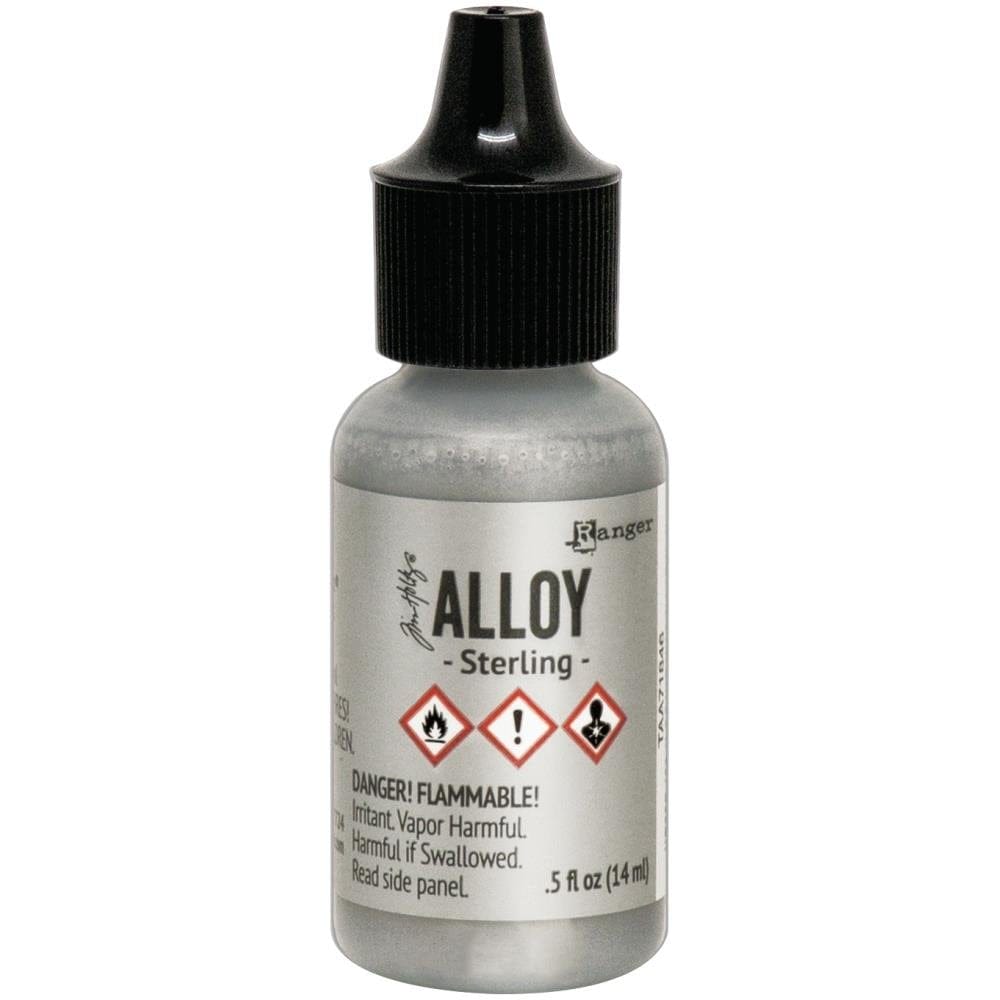 Tim Holtz Alcohol Ink Alloys - Sterling ranger tim holtz alcohol alloy sterling Tim Holtz Alcohol Ink Alloys - Sterling