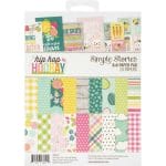 Simple Stories Double-Sided Paper Pad - Hip Hop Hooray (6"X8" 24/Pkg)