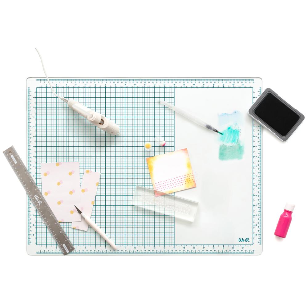We R Memory Craft Surfaces Glass Cutting Mat 18"X24" we r memory keeper glass media mat 18by24 inches 1 we_r_memory_keeper_glass_media_mat_18by24_inches_1