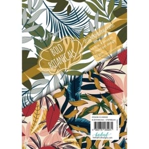 CrafTangles Decoupage Paper Pack - Bold Botanicals (A4) - 4 sheets