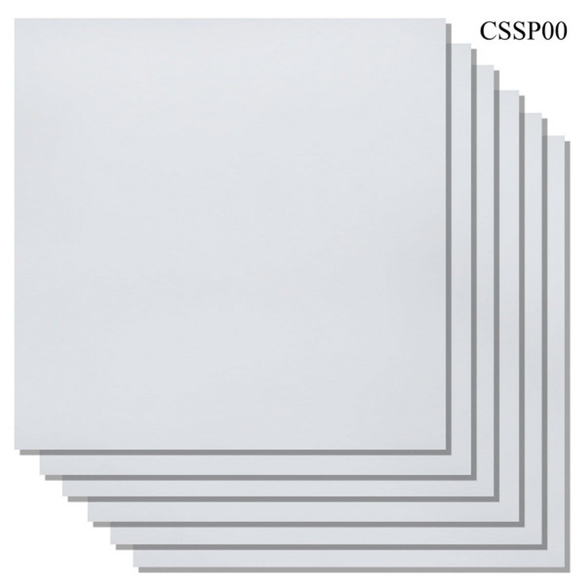 Cardstock 12" by 12" (300 gsm) (Set of 6 sheets) - White Cardstock White 300gsm CSSP00 Cardstock 12" by 12" (300 gsm) (Set of 6 sheets) - White