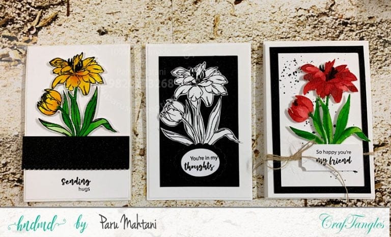 CrafTangles Photopolymer Stamps - You are in my Thoughts CrafTangles Paru Mahtani Sep2020 4 CrafTangles_Paru_Mahtani_Sep2020_4