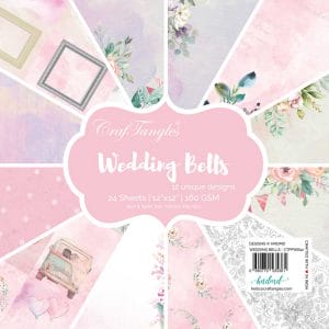 CrafTangles Scrapbook Paper Pack - Wedding Bells (12"x12")