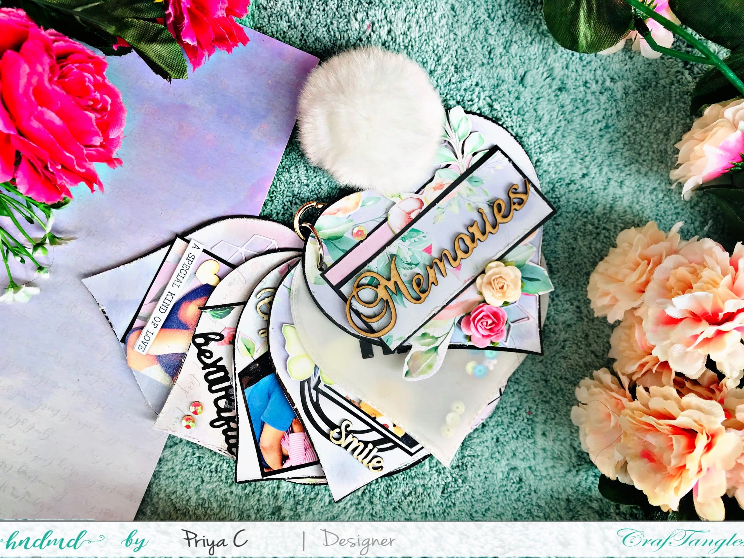 CrafTangles Scrapbook Paper Pack - Wedding Bells (12"x12") CrafTangles Wedding Bells Album 7 CrafTangles_Wedding_Bells_Album_7