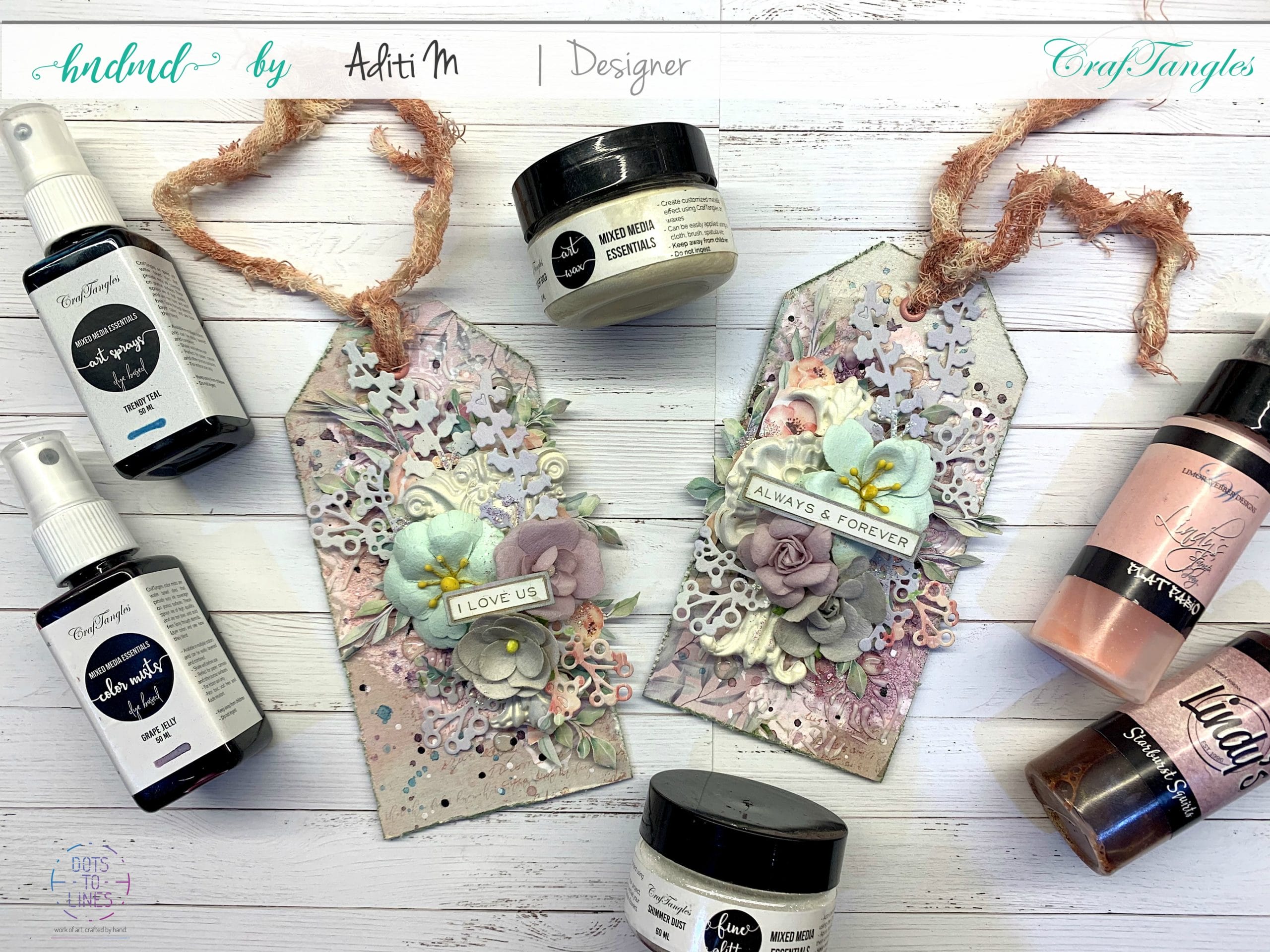 CrafTangles_Wedding_Bells_Mixed_media_1