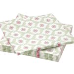 A pack of 12 by 12 inch Decoupage Napkins (5 pcs)  - Floral Pattern