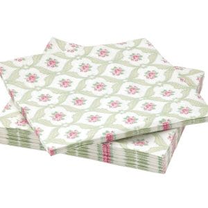A pack of 12 by 12 inch Decoupage Napkins (5 pcs) - Floral Pattern