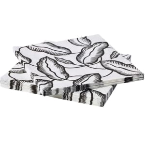 A pack of 12 by 12 inch Decoupage Napkins (5 pcs) - Modern Floral Pattern