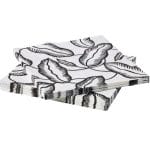 A pack of 12 by 12 inch Decoupage Napkins (5 pcs)  - Modern Floral Pattern