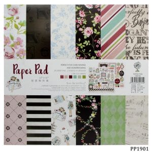 12x12 EnoGreeting Scrapbook paper pack - PP1901 (24 sheets)